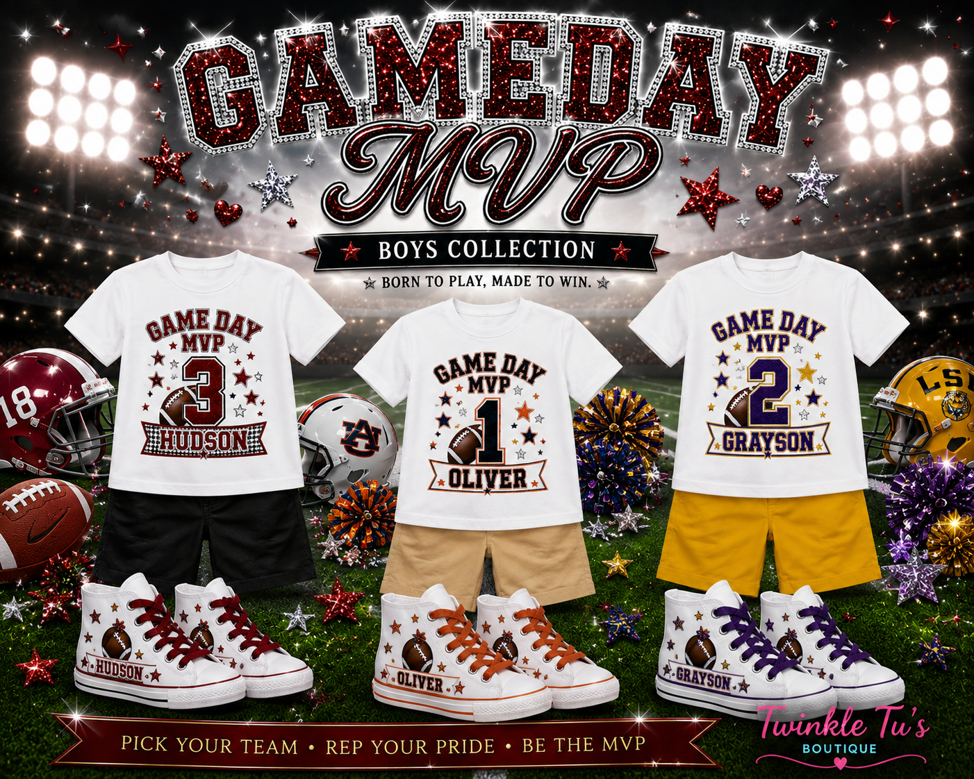 Game Day MVP Football Boys Collection
