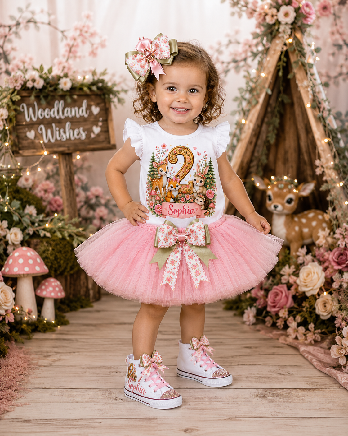 Woodland Wishes | Personalized Woodland Birthday Outfit