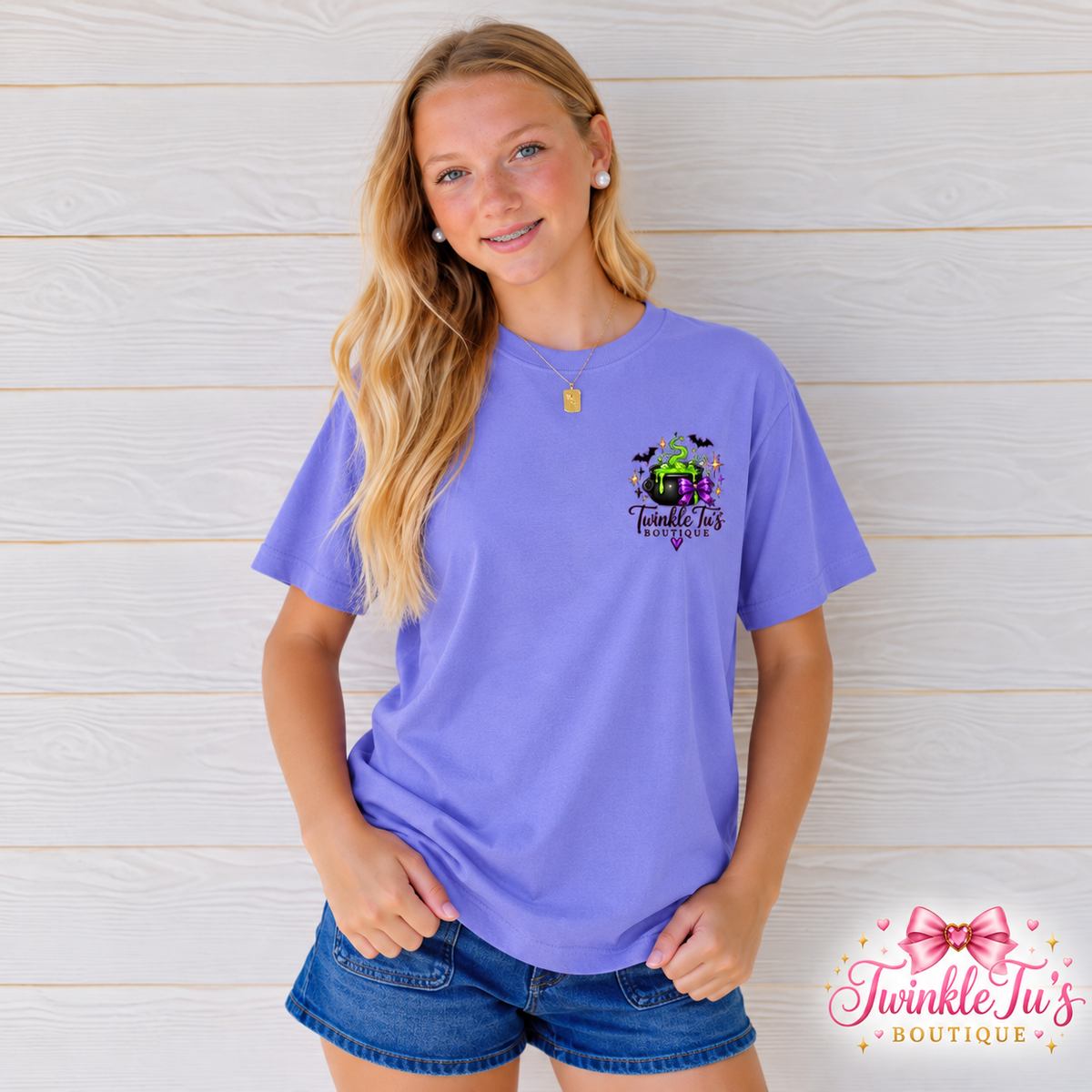 Witch’s Brew Season Halloween Graphic Tee | Twinkle Tu’s Boutique