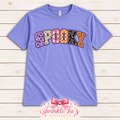 Spooky Varsity Halloween Graphic Tee | Twinkle Tu’s Boutique