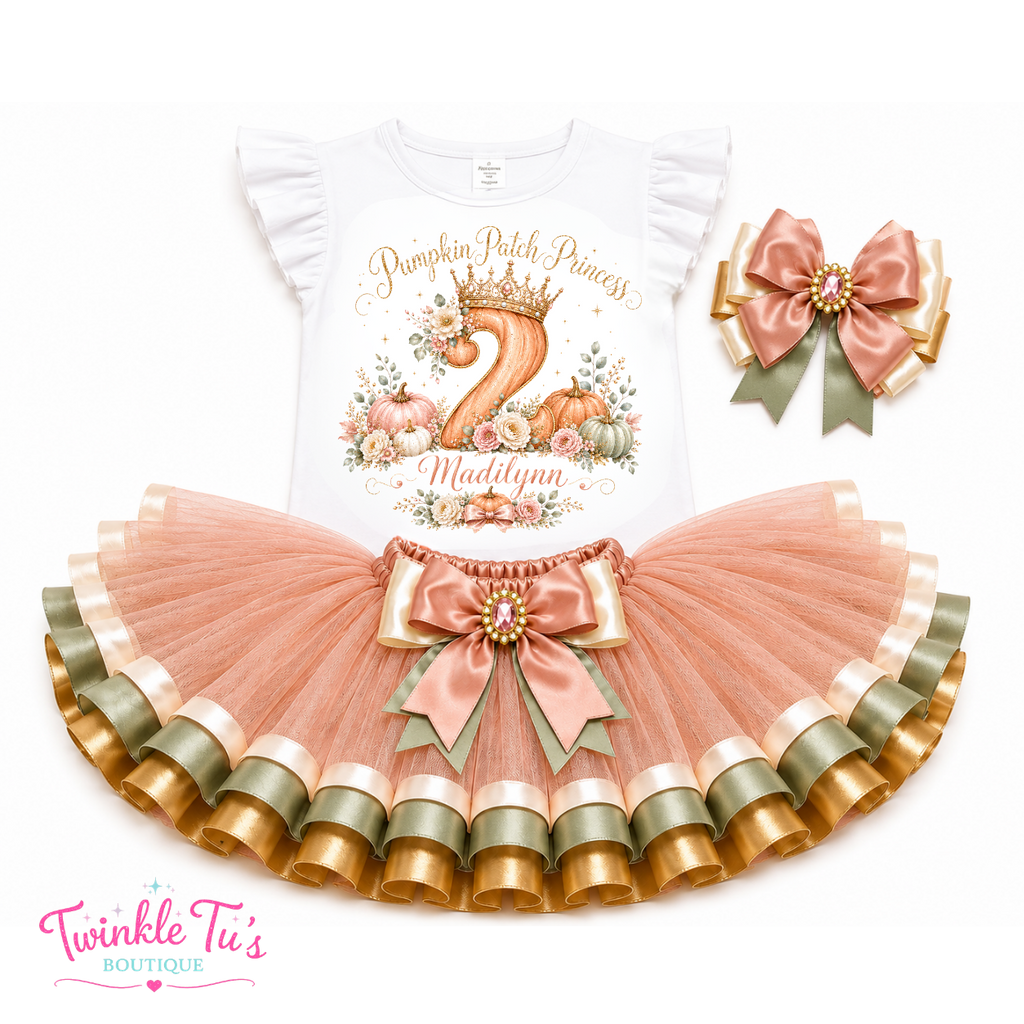 Pumpkin Patch Princess | Personalized Fall Princess Converse Bling Shoes