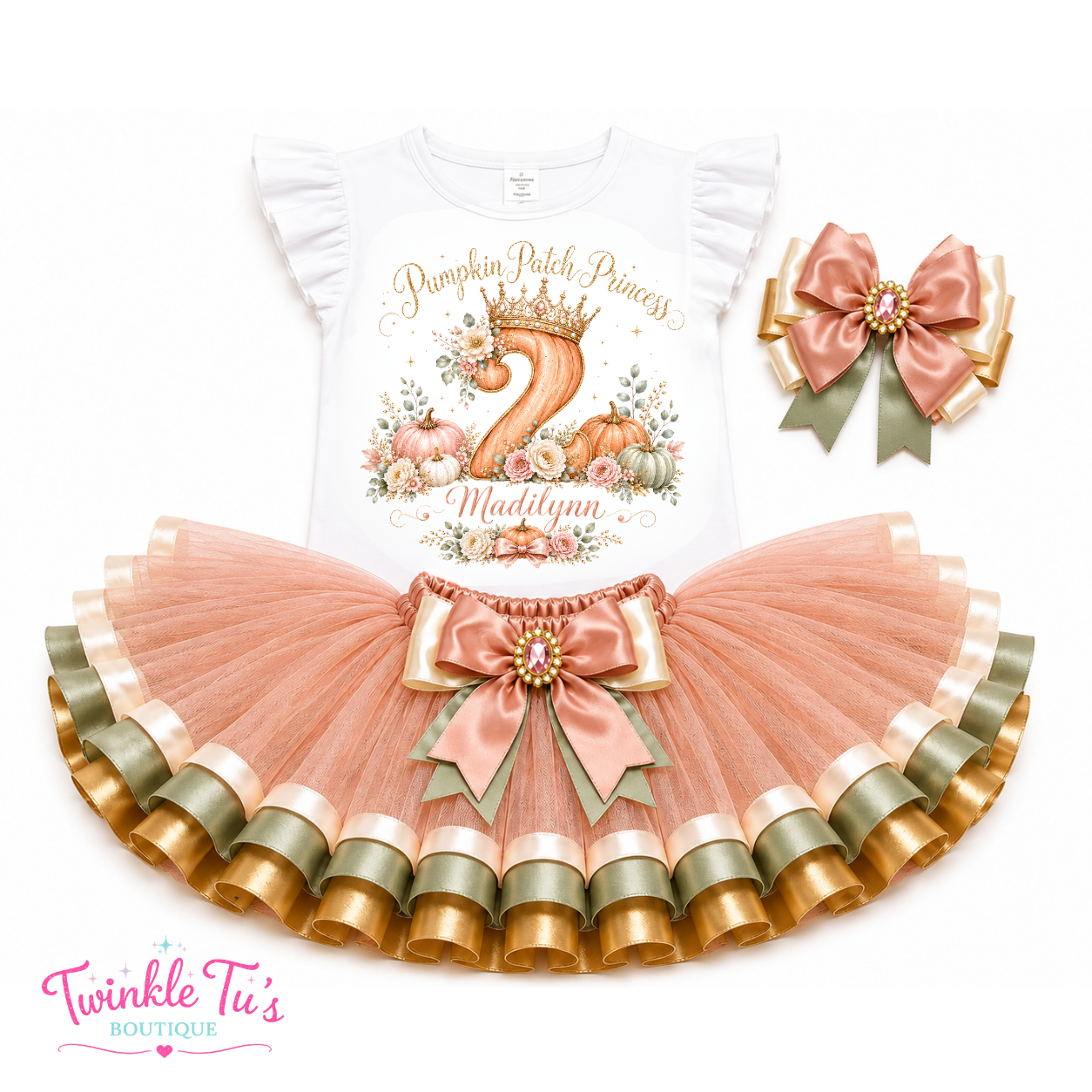 Pumpkin Patch Princess | Personalized Fall Princess Converse Bling Shoes
