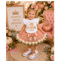 Pumpkin Patch Princess | Personalized Fall Princess Birthday Outfit