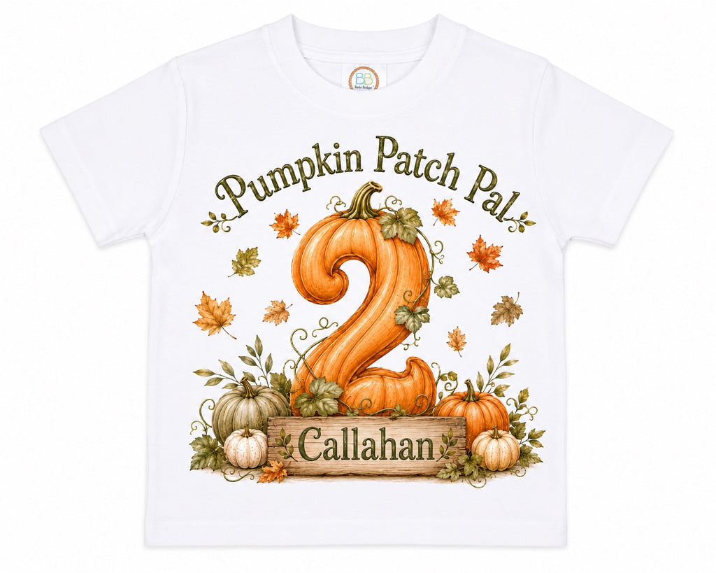 Pumpkin Patch Pal | Personalized Pumpkin Custom Converse Shoes for Boys