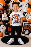 Boo Crew Boys Collection| Personalized Halloween Birthday Shirt for Boys