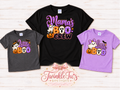 Boo Mommy & Me Halloween Shirts | Mama’s Boo Crew & Little Boo Matching Shirts
