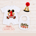 Oh Toodles Boys | Personalized Mickey Mouse-Inspired Birthday Cake Smash Set