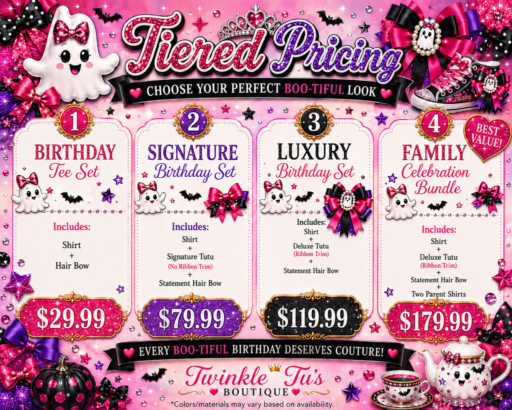 Boo-tiful Bows | Personalized Halloween Birthday Outfit