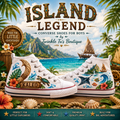Island Legend Boys Collection | Personalized Tropical Custom Converse Shoes for Boys