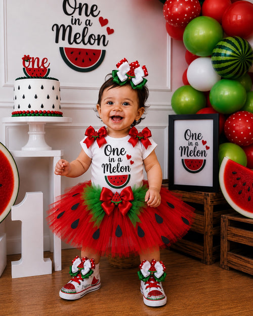 🍉 One in a Melon Birthday Outfit Set 🍉