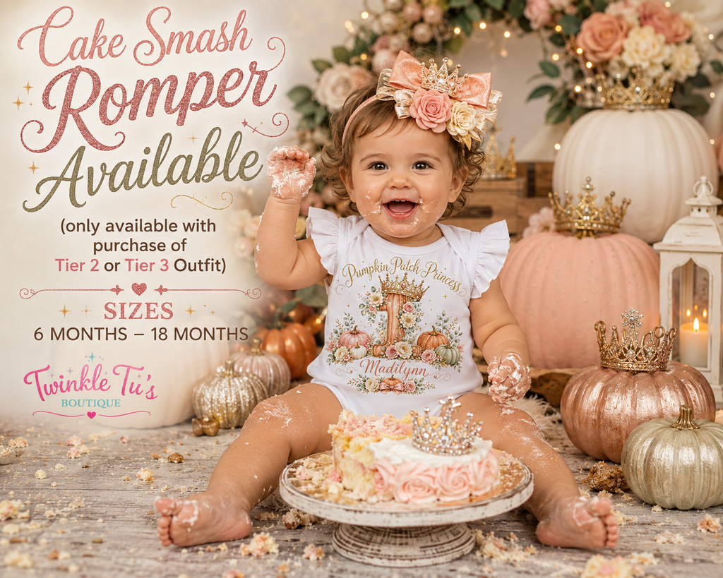 Pumpkin Patch Princess | Personalized Fall Princess Birthday Outfit