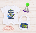 To Inifinity & Beyond Boys | Personalized Toy Story-Inspired Birthday Cake Smash Set (Copy)