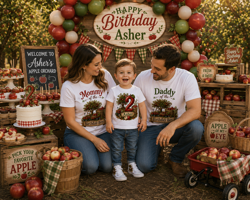 Apple Orchard Buddy| Personalized Apple Orchard Family Shirt