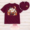 Spooky Season Ghosts Halloween Graphic Tee | Front & Back Print
