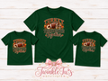 Thankful Family Football Shirts | Turkey Touchdowns Together Matching Thanksgiving Tees