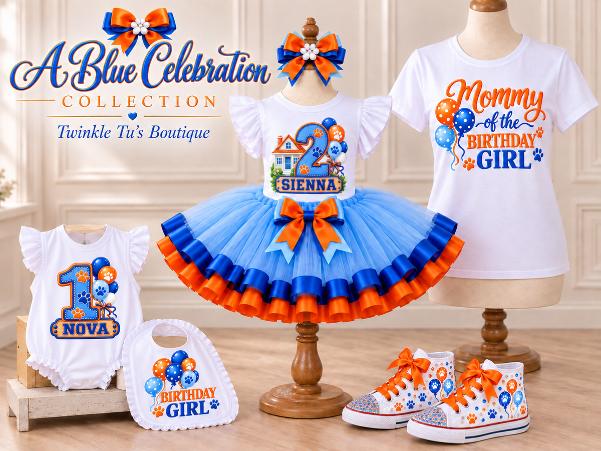 A Blue Celebration| Bluey-Inspired Cake Smash Bundle