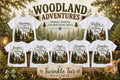 Woodland Adventures Boys Collection | Personalized Woodland Family Shirt