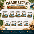 Island Legend Boys Collection | Personalized Tropical Family Shirt