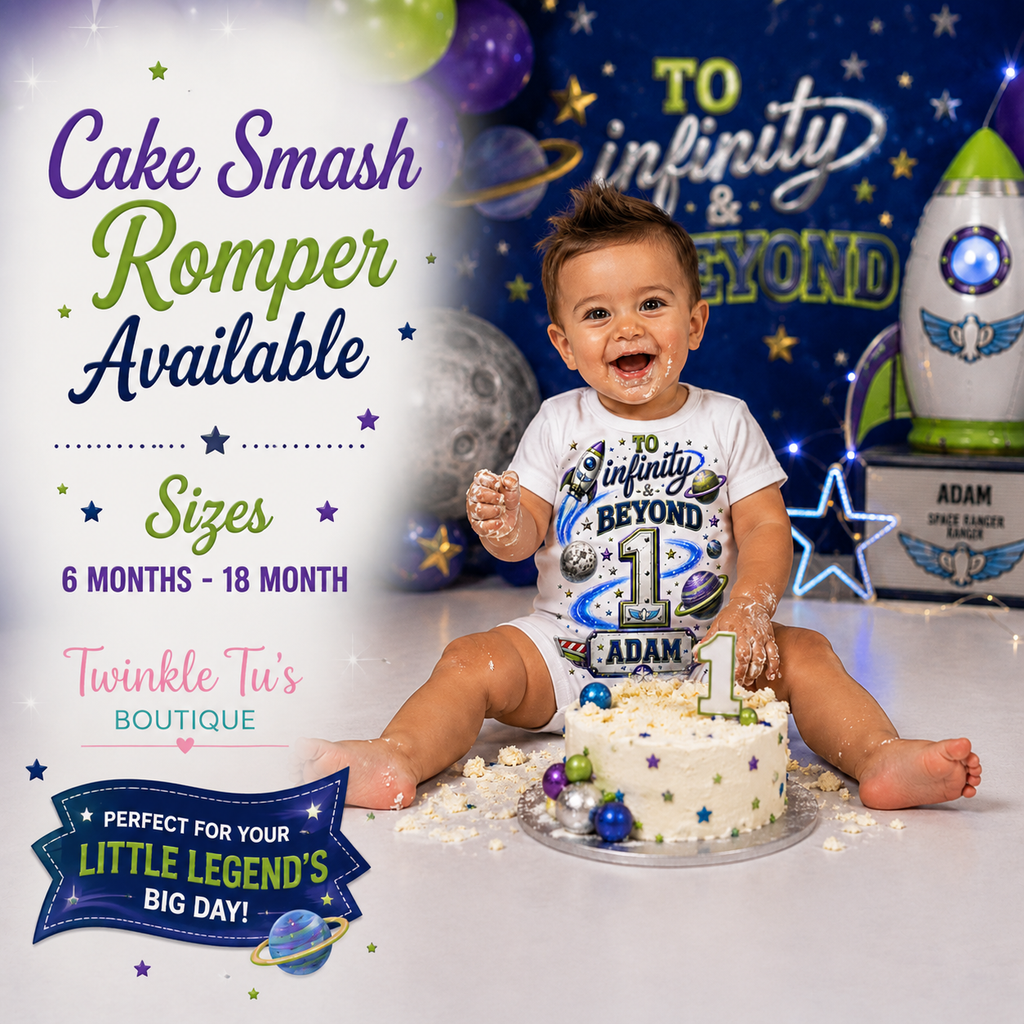 To Infinity & Beyond Boys Collection | Personalized Birthday Shirt for Boys