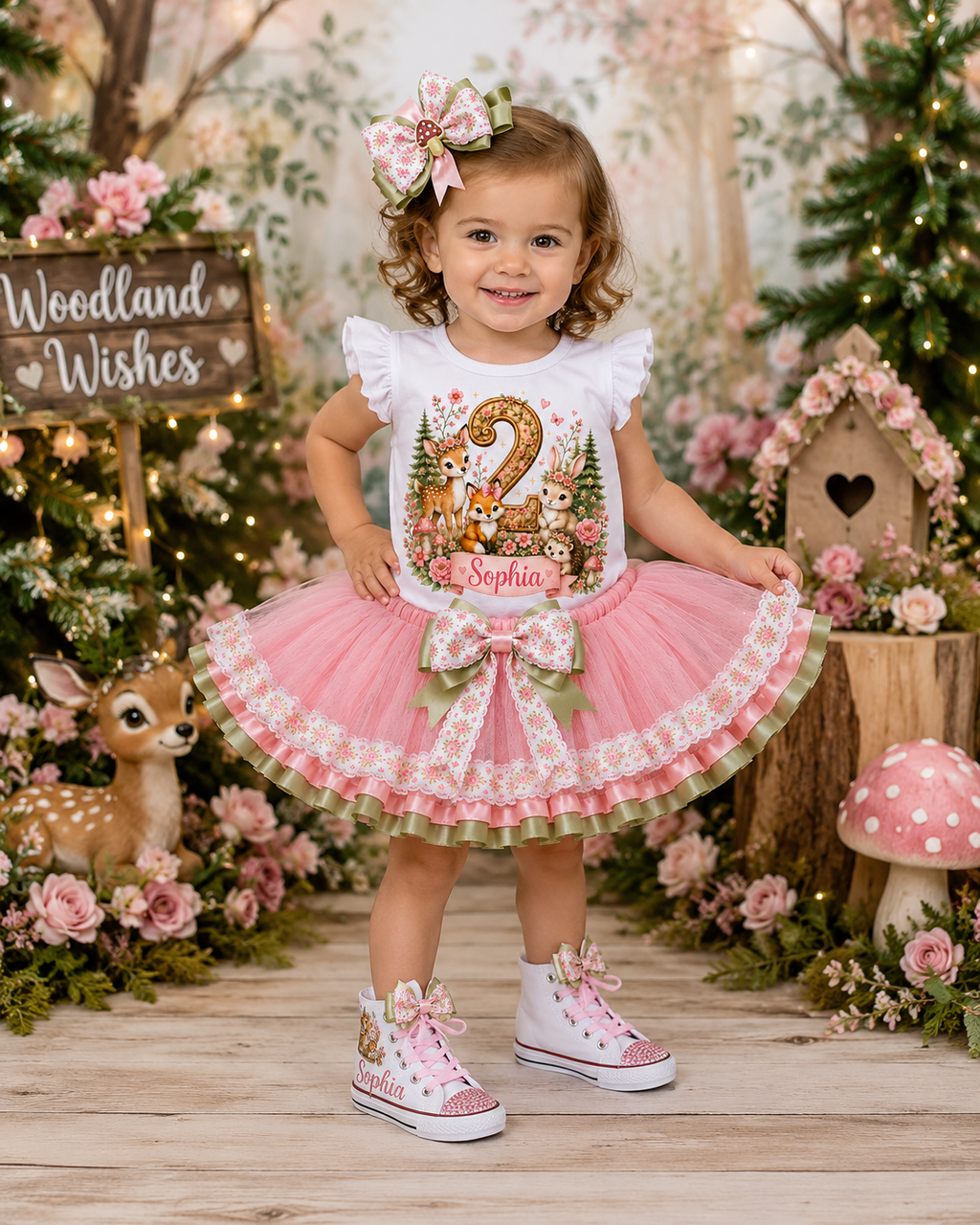 Woodland Wishes | Personalized Woodland Birthday Outfit