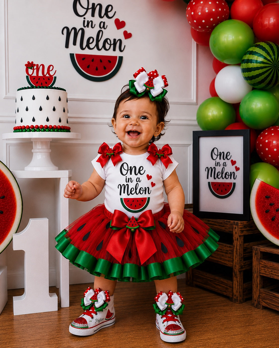🍉 One in a Melon Birthday Outfit Set 🍉