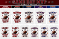 Game Day MVP Boys Collection | Personalized Football Family Shirt | Twinkle Tu's Boutique