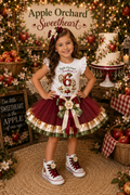 Apple Orchard Sweetheart | Personalized Apple Birthday Outfit