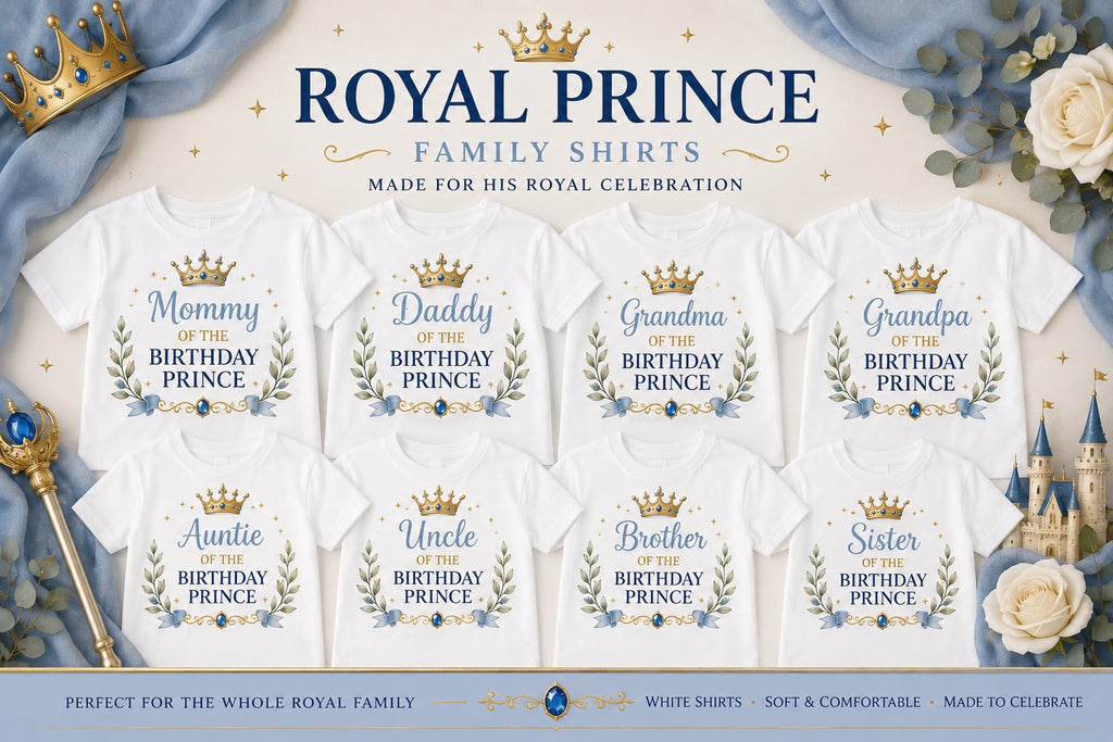 Royal Prince | Personalized Family Shirt