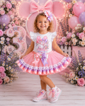 Besties in Bloom | Personalized Floral Birthday Outfit