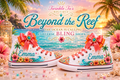 Beyond the Reef | Personalized Tropical Converse Bling Shoes