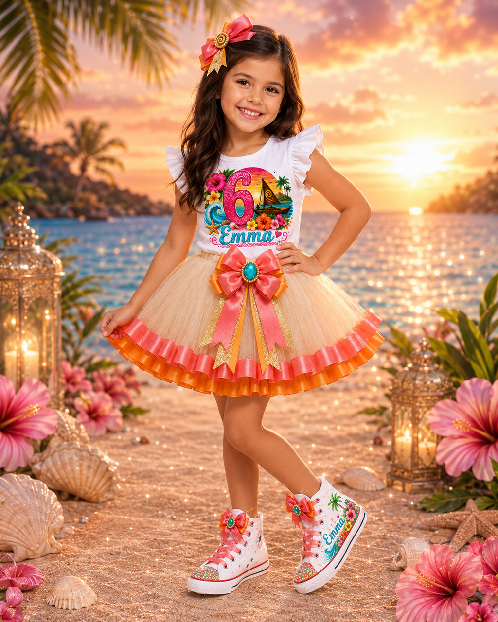 Beyond the Reef | Personalized Tropical Birthday Outfit