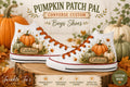 Pumpkin Patch Pal | Personalized Pumpkin Custom Converse Shoes for Boys