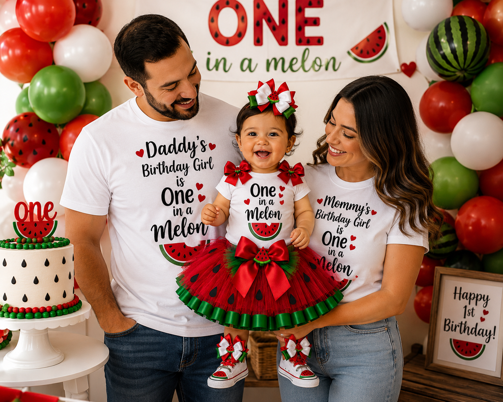 🍉 One in a Melon Birthday Outfit Set 🍉