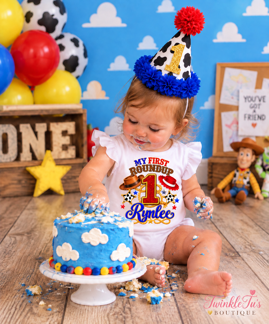 You've Got A Friend | Toy Story-Inspired Cake Smash Bundle