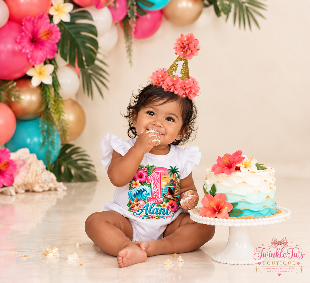 Beyond the Reef| Moana-Inspired Cake Smash Bundle