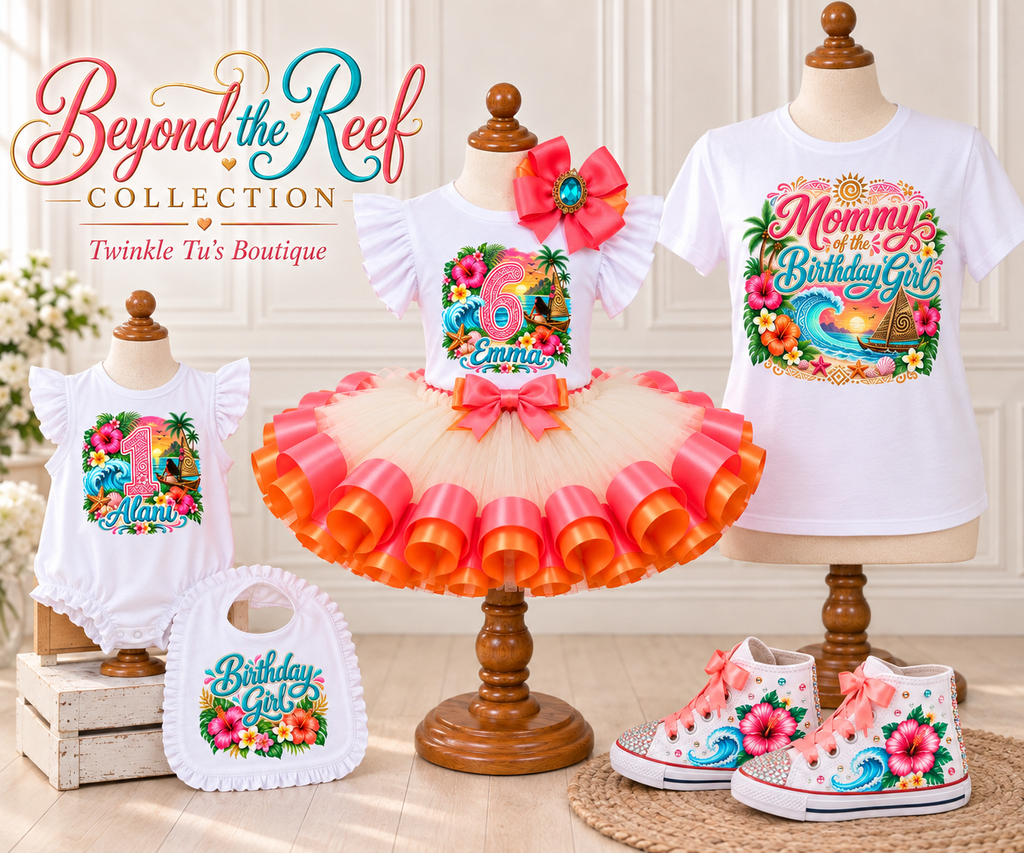 Beyond the Reef| Moana-Inspired Cake Smash Bundle