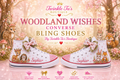 Woodland Wishes | Personalized Woodland Converse Bling Shoes