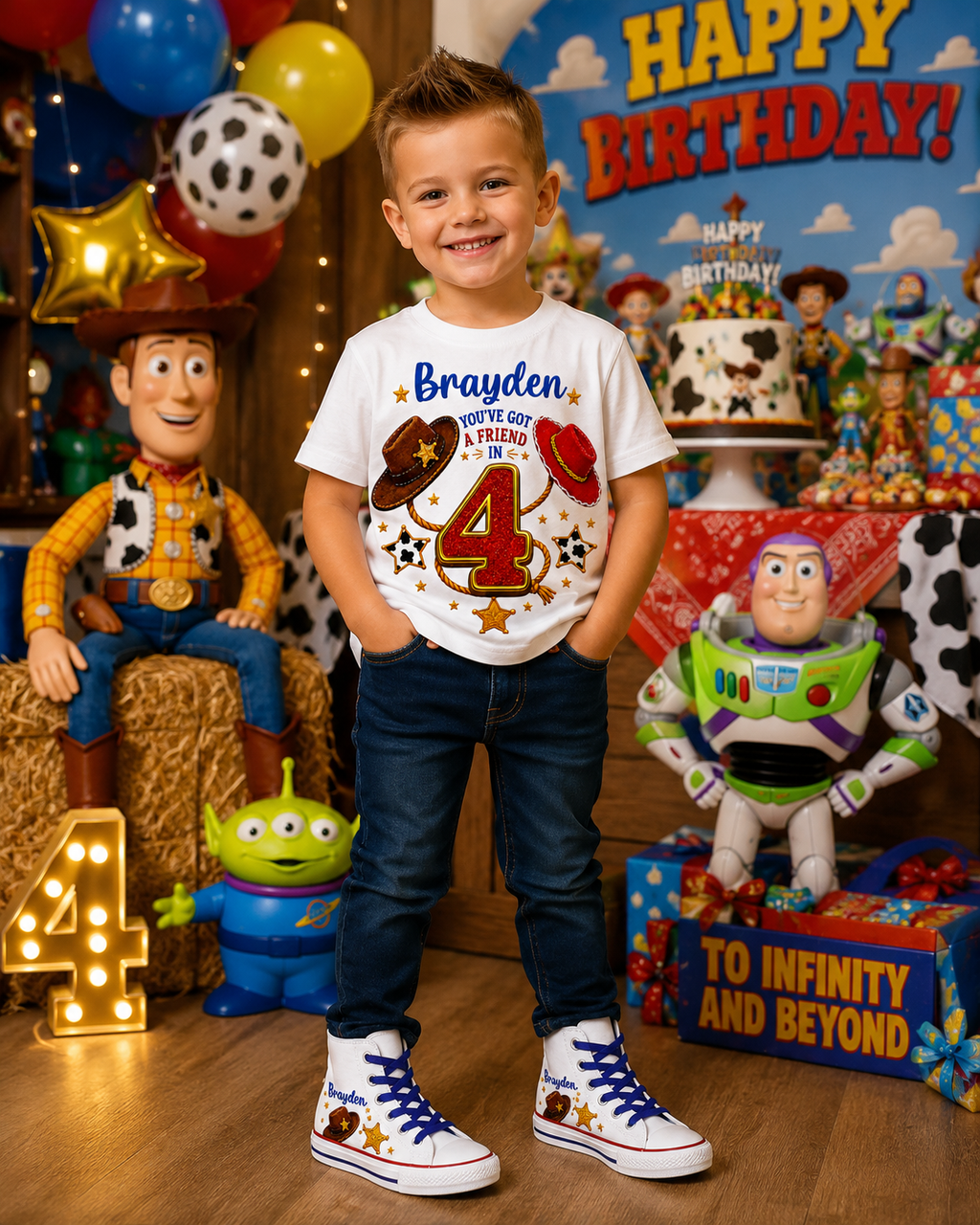 You've Got a Friend Boys Collection| Personalized Birthday Shirt for Boys