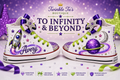 To Infinity & Beyond | Personalized Space Converse Bling Shoes