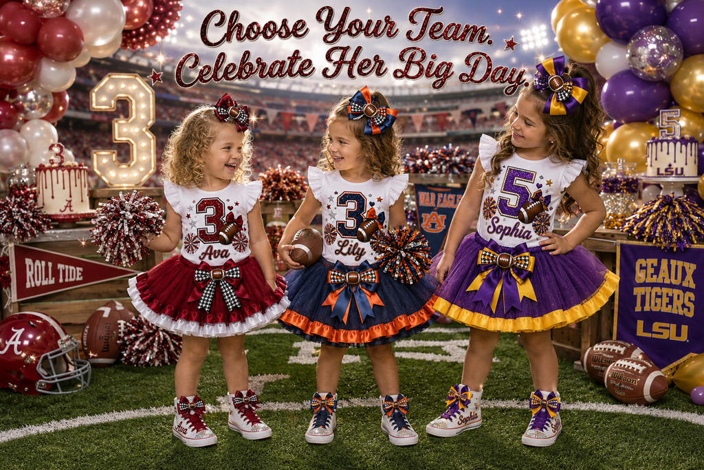 Game Day Glam | Personalized Football Converse Bling Shoes