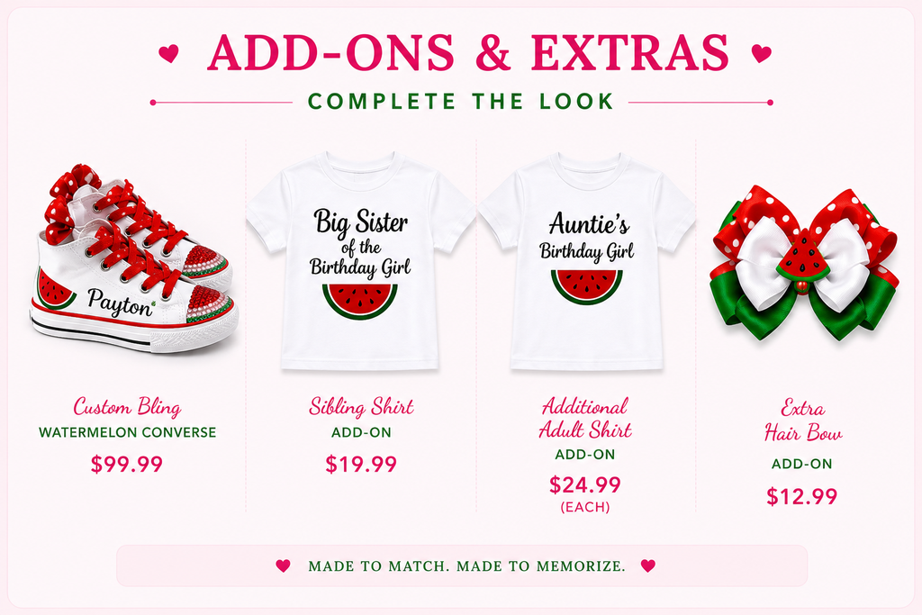 🍉 One in a Melon Birthday Outfit Set 🍉