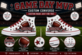 Game Day MVP | Personalized Football Custom Converse Shoes for Boys