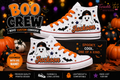Boo Crew | Personalized Halloween Custom Converse Shoes for Boys