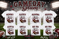 Game Day Glam | Personalized Football Family Shirt